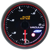 Auto Gauge Vacuum Indicator Stepper Motor Peak Series 60mm Amber