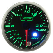 Prosport Boost Indicator Stepper Motor Peak Series Green