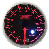 Prosport EGT Indicator Stepper Motor Peak series 52mm Amber