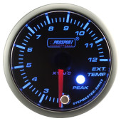Prosport EGT Indicator Stepper Motor Peak series 52mm Blue