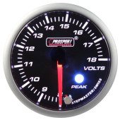 Prosport 52mm Blue Voltage Indicator Stepper Motor Peak Series