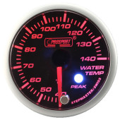 Water Temperature Indicator Stepper Motor Peak Series 52mm Amber