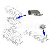 EGR Valve Delete Kit for VW Transporter IV with 2.5 TDI AJT AYY ACV AUF AYC AXL engines