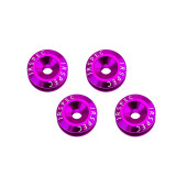 Purple Quick Release Aluminum Bumper Fender Fastener Kit JRspec