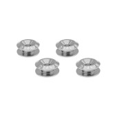 Silver Quick Release Aluminum Bumper Fender Fastener Kit JRspec