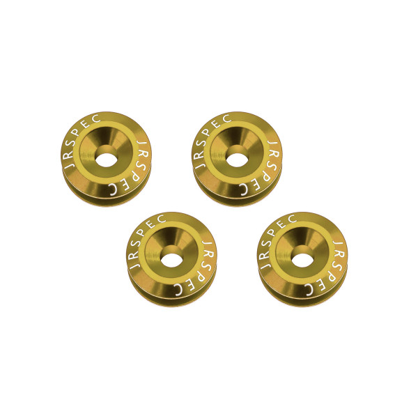 Gold Quick Release Aluminum Bumper Fender Fastener Kit JRspec