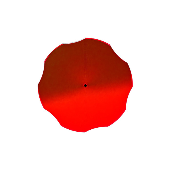 Red Clutch Brake Fluid Reservoir Tank