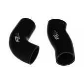 Black Silicone Intercooler Hose Kit for BMW 5 Series E60 E61 530D 525D 2003-2010