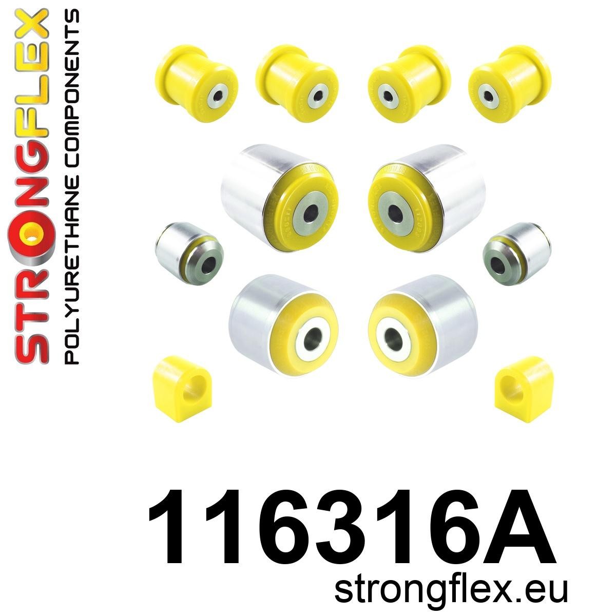 Strongflex 116316A Front suspension bush kit