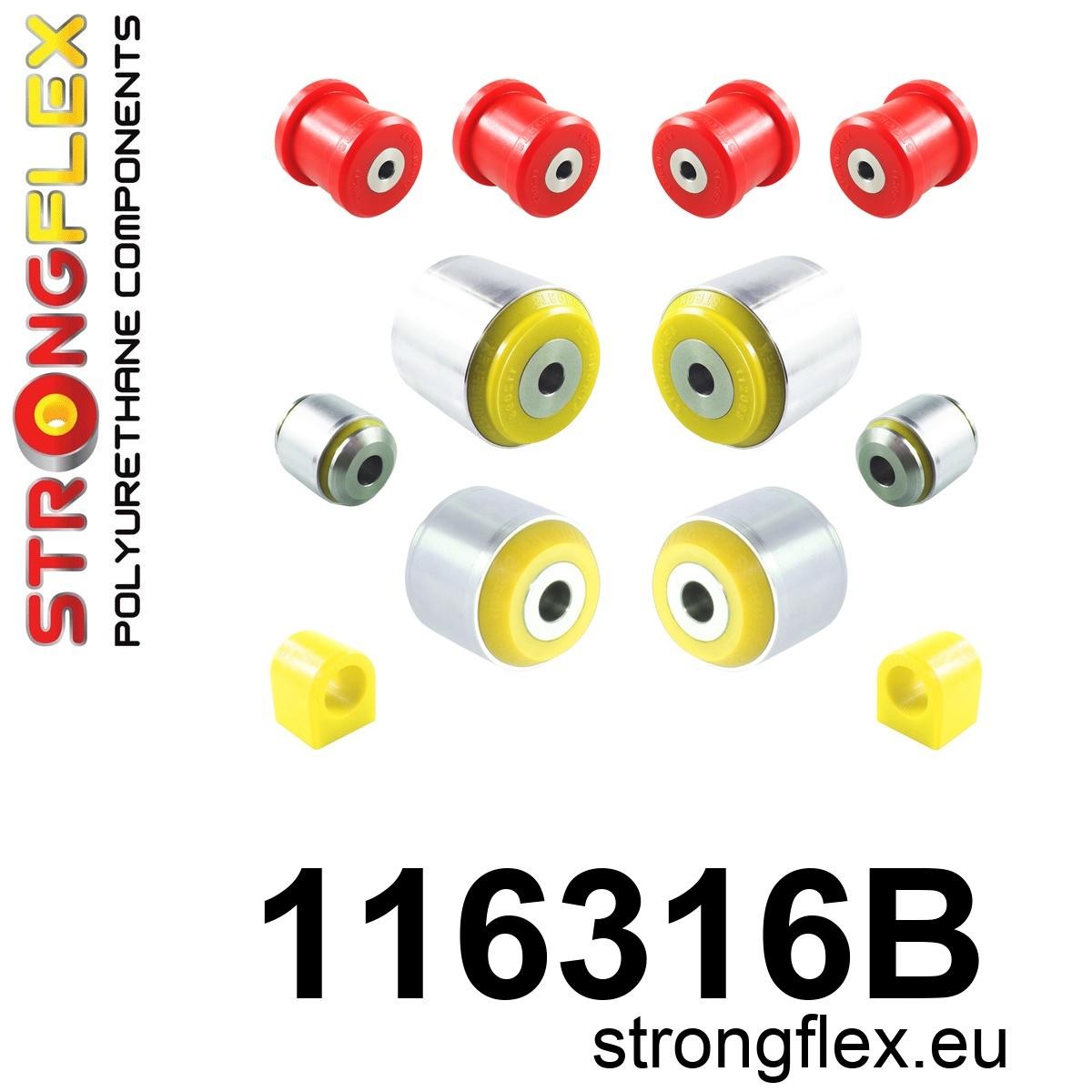Strongflex 116316B Front suspension bush kit
