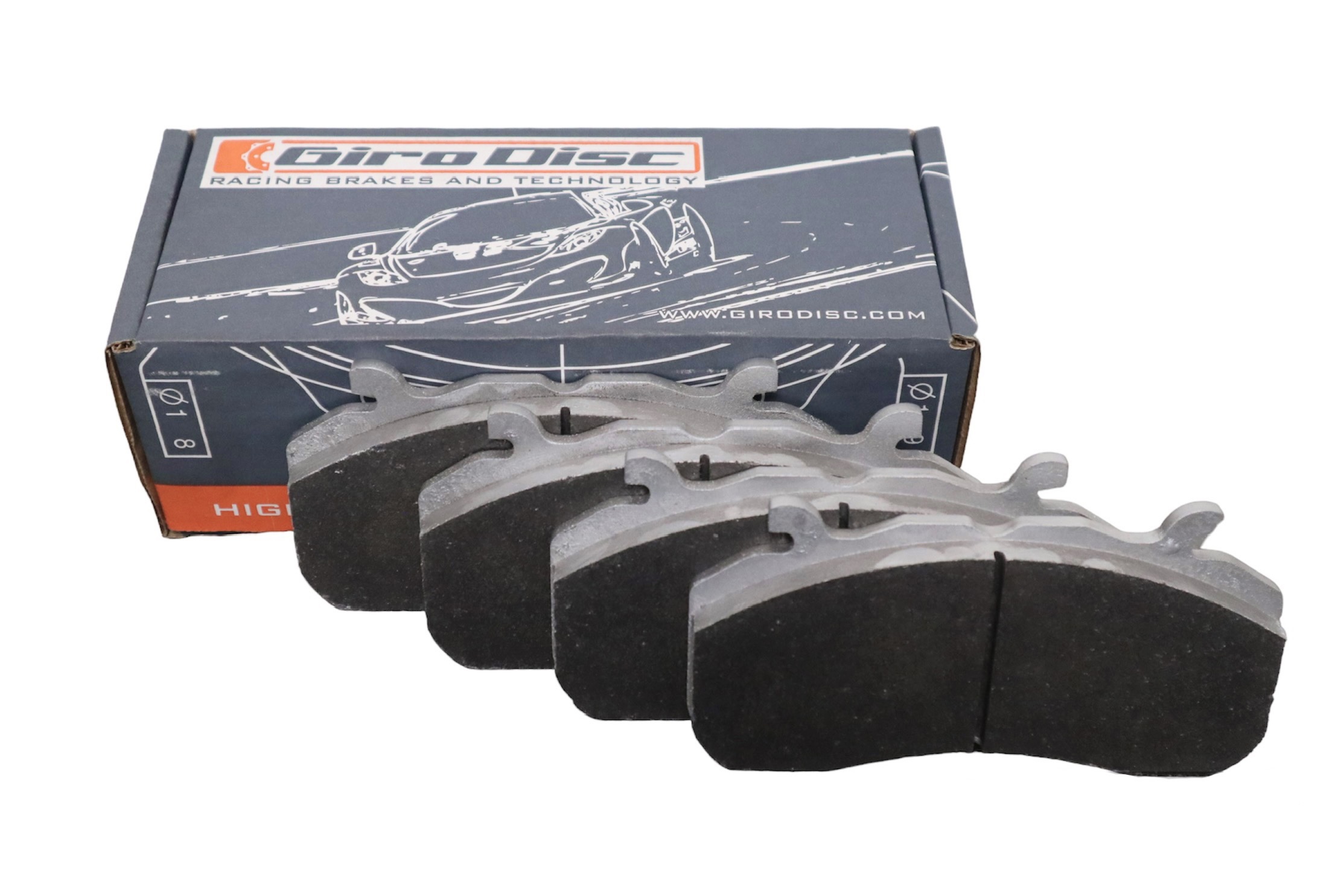 GiroDisc GP40 Racing Brake Pads –
