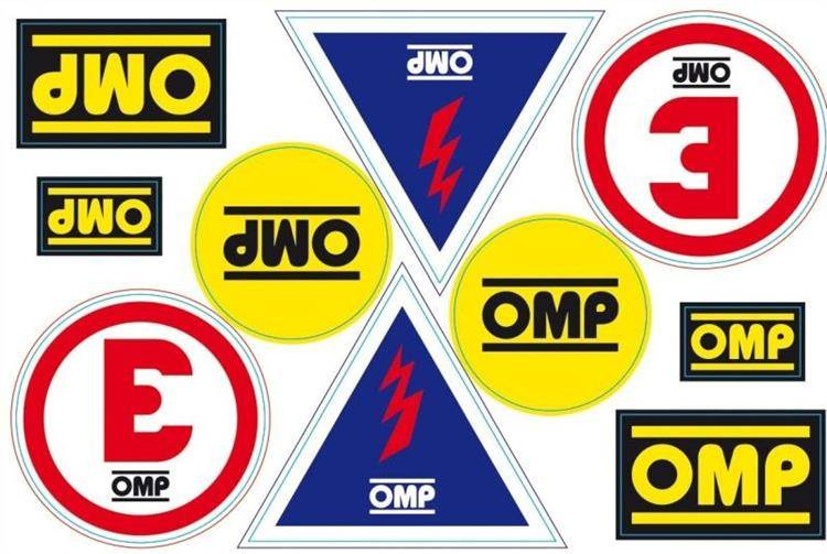 Colorful OMP Sticker Set for Creative
