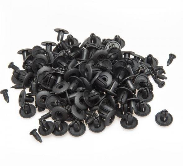 Universal 100-Piece Pins Clamps Set for