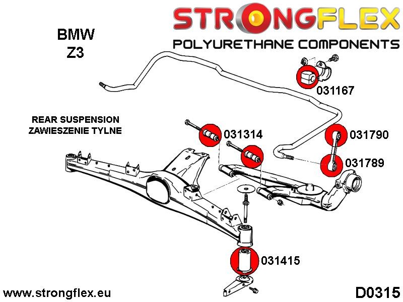 Strongflex BMW E36 E30 E28 E21