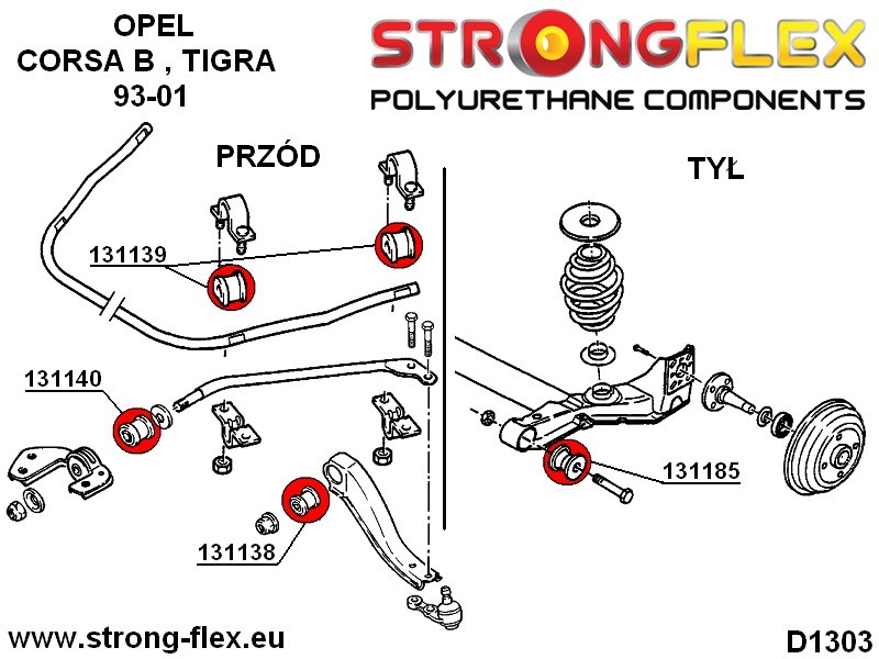 Strongflex Opel Corsa Nova Tigra A